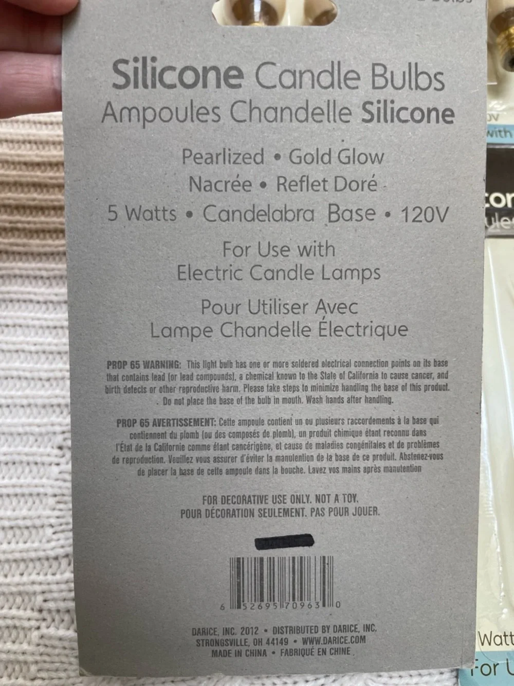 NIB Darice old stock primitive silicon candle light bulbs. 12 bulbs in total.